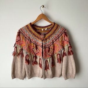 ANTHROPOLOGIE MOTH Cardigan